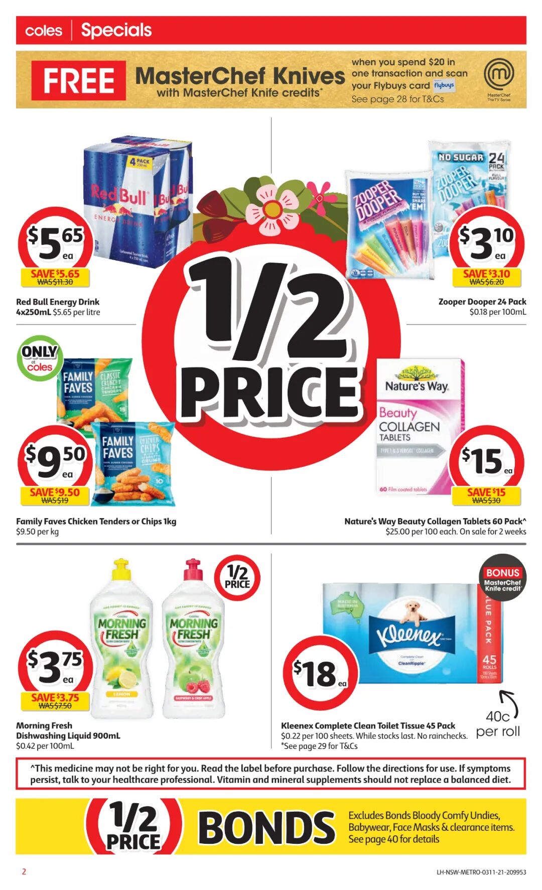 11月3日-9日! Coles最新半价商品目录出炉，厕纸、番茄酱等在列（组图） - 2