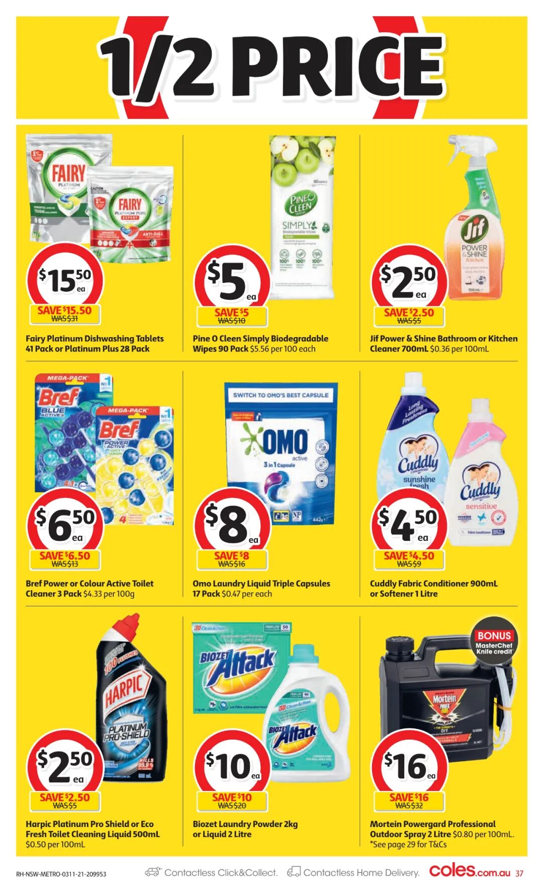 11月3日-9日! Coles最新半价商品目录出炉，厕纸、番茄酱等在列（组图） - 16