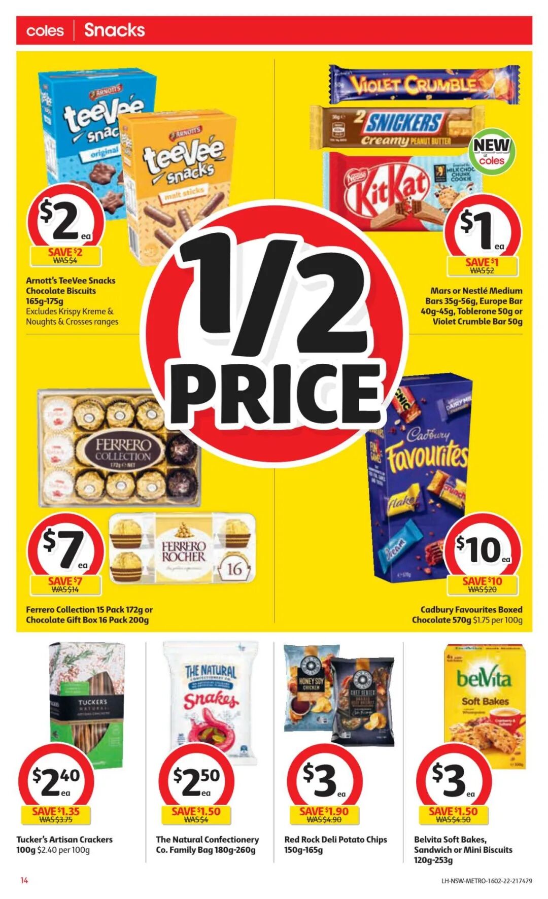 2月16日-22日！Coles最新半价商品出炉，蒸饺酱油等在列（组图） - 4