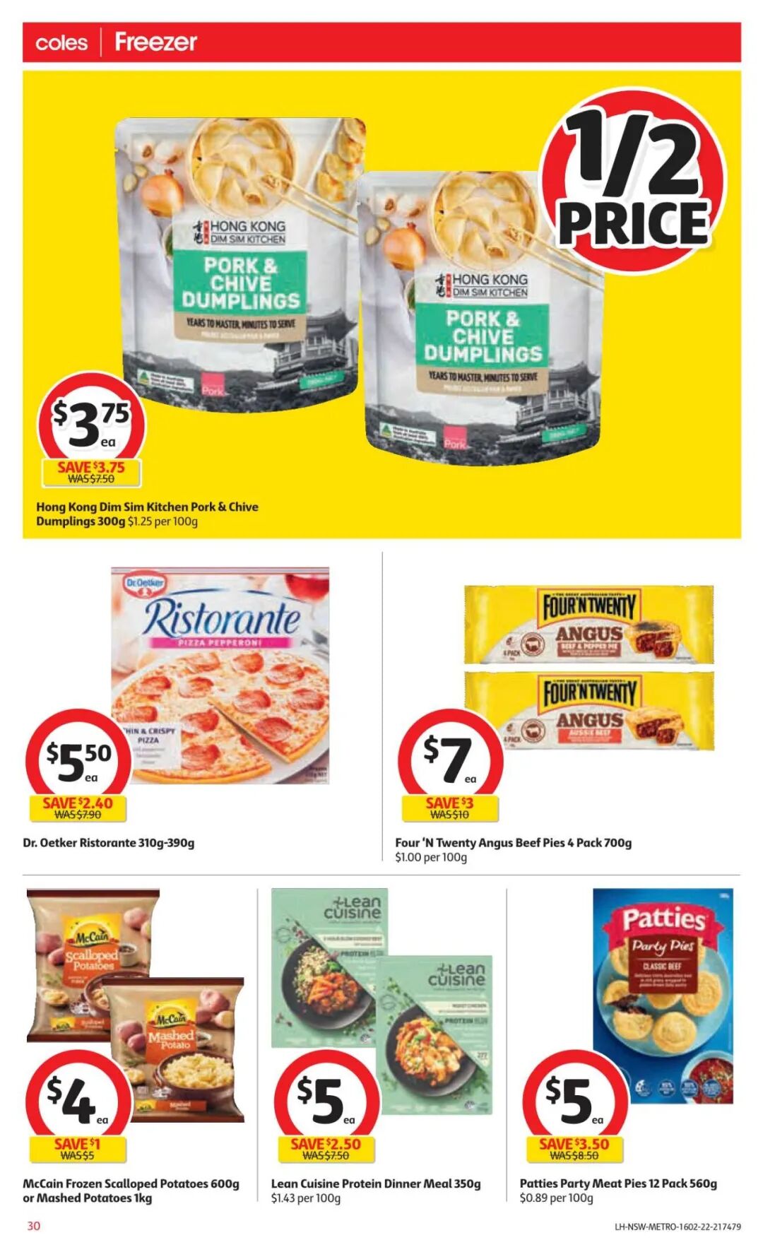2月16日-22日！Coles最新半价商品出炉，蒸饺酱油等在列（组图） - 12