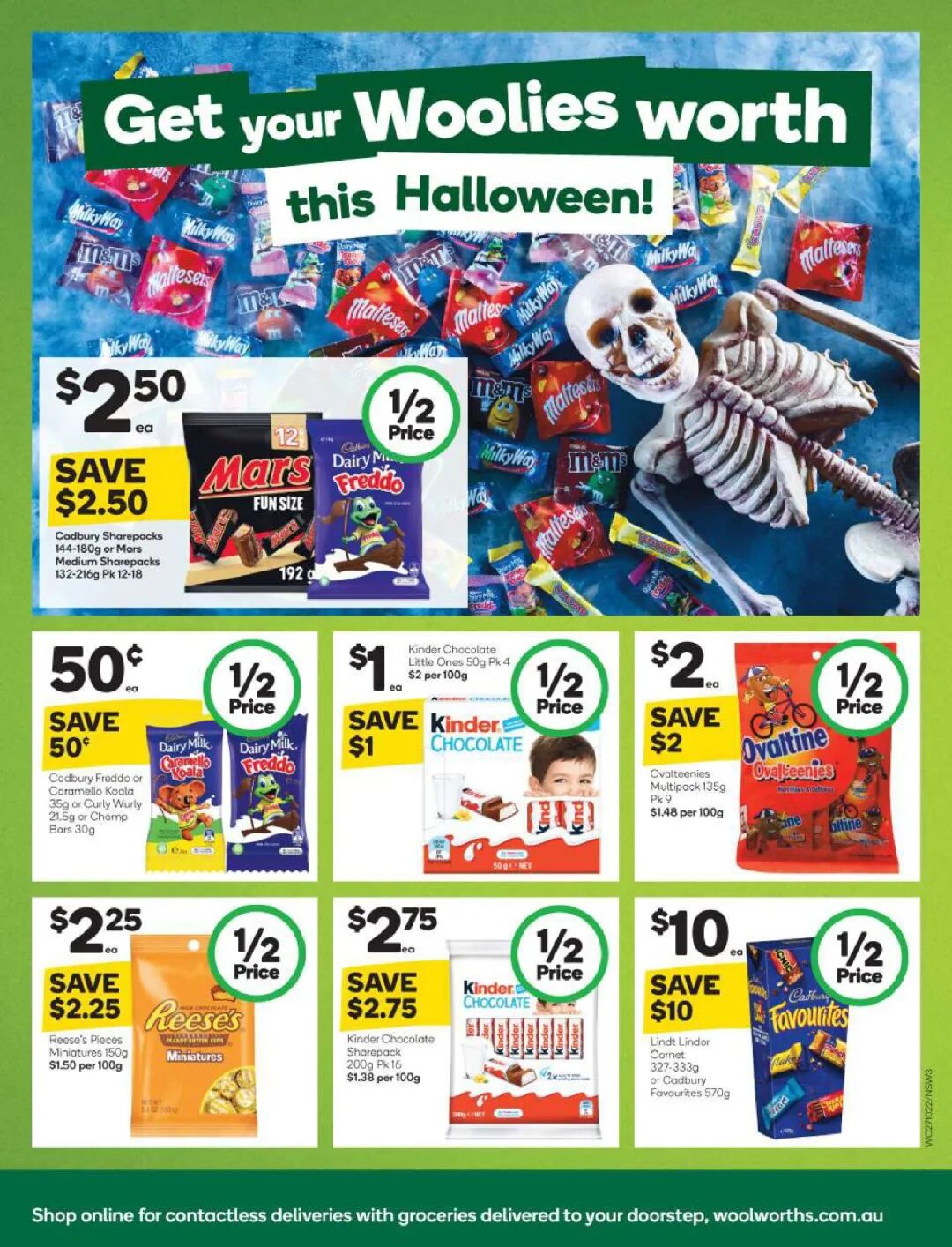 10月27日-11月2日！Woolies最新半价商品目录出炉，尿布，花生酱等在列（组图） - 3