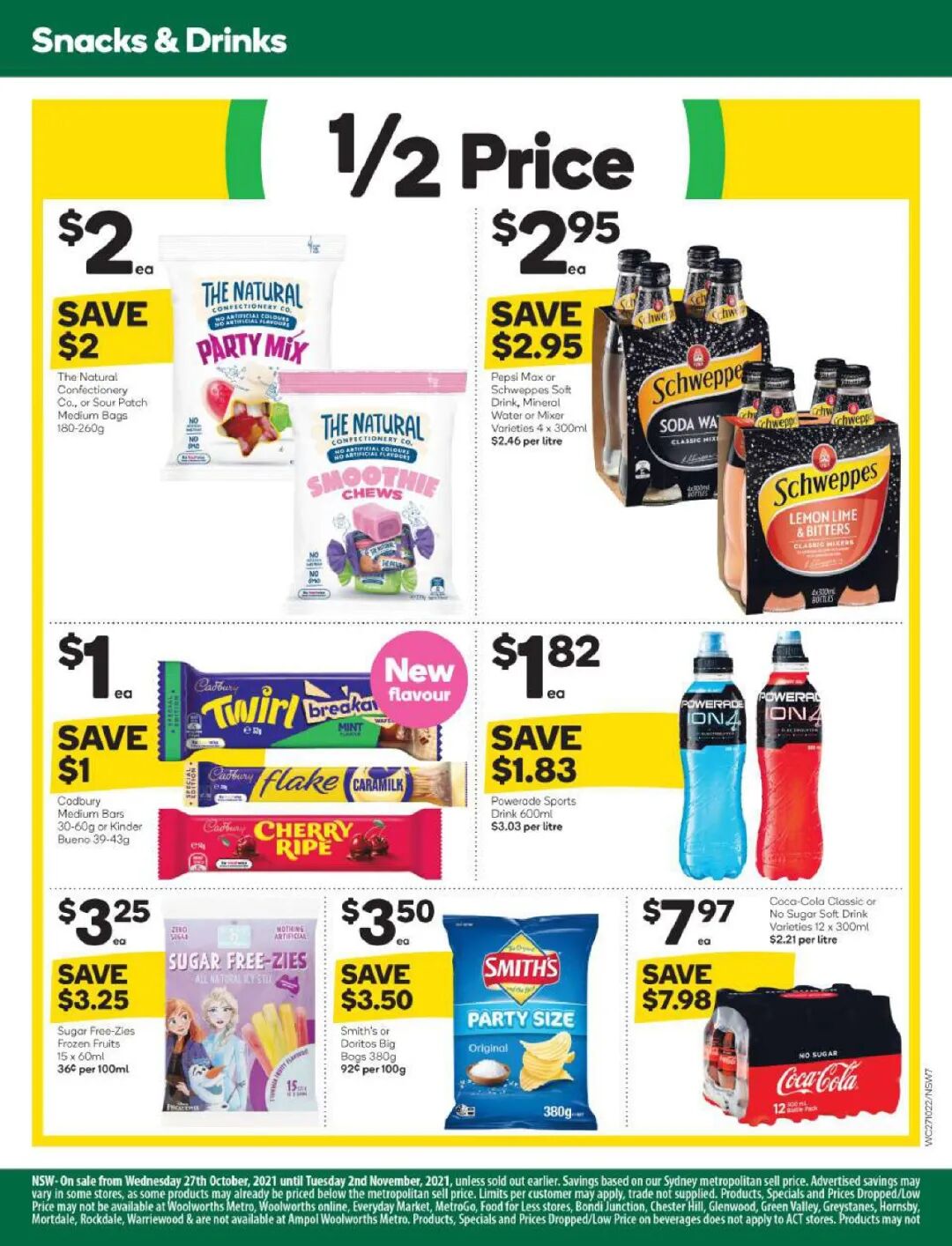 10月27日-11月2日！Woolies最新半价商品目录出炉，尿布，花生酱等在列（组图） - 4