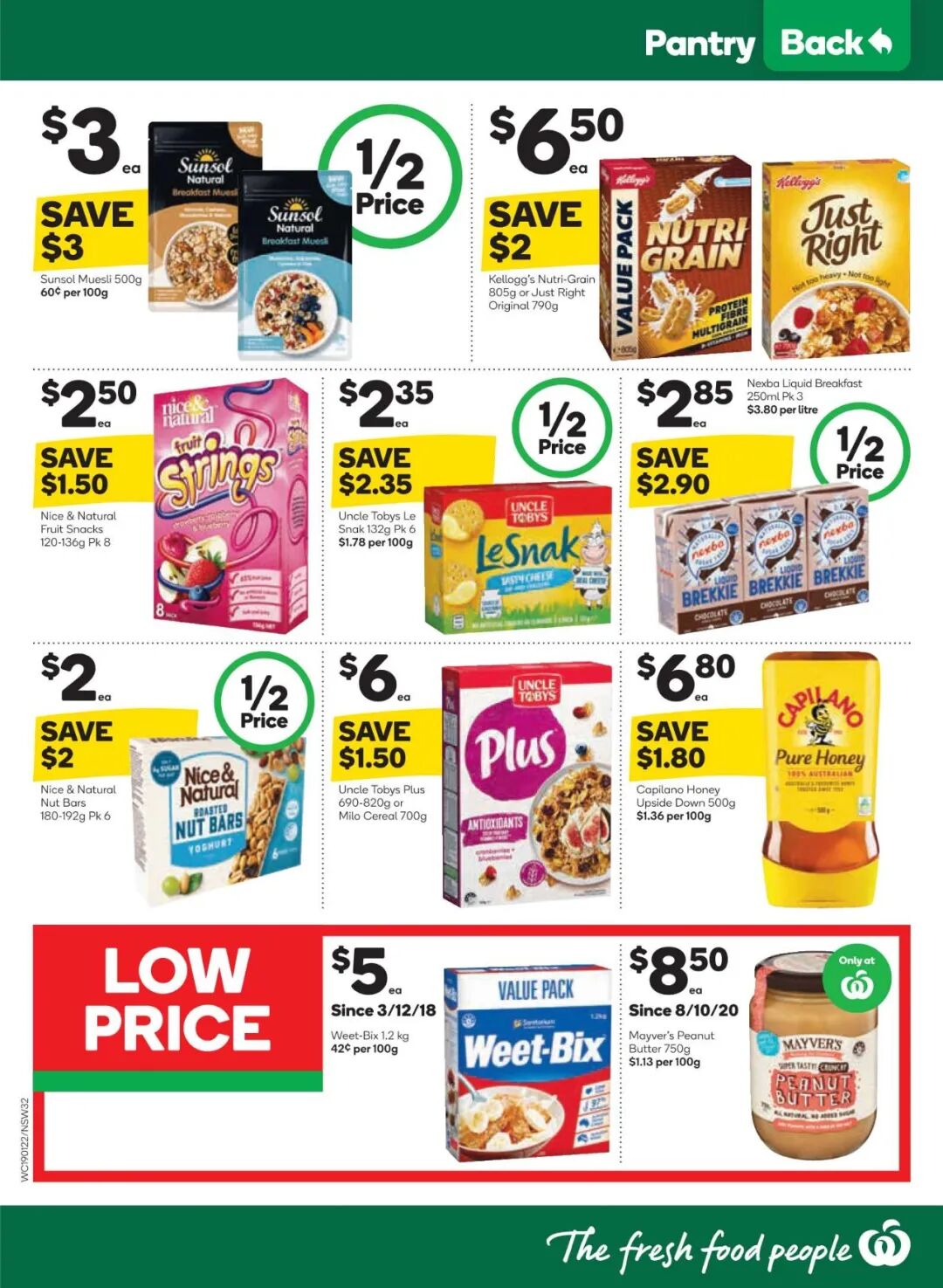 1月19日-25日！Woolies最新半价商品目录出炉，牙膏、洗衣珠等在列（组图） - 15