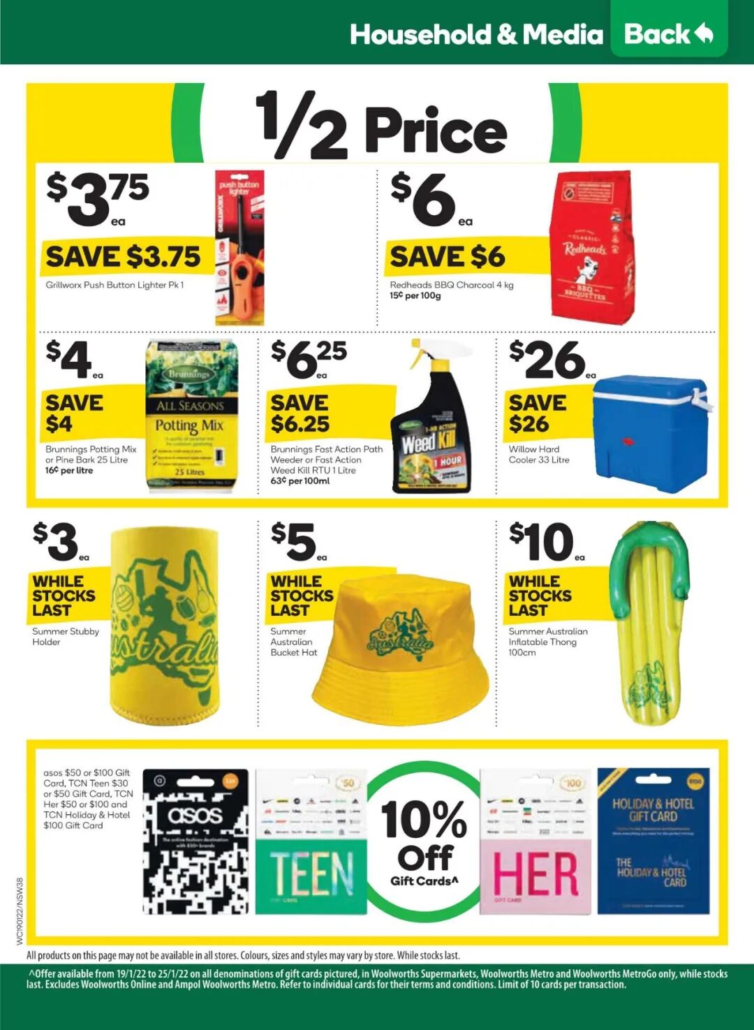 1月19日-25日！Woolies最新半价商品目录出炉，牙膏、洗衣珠等在列（组图） - 19