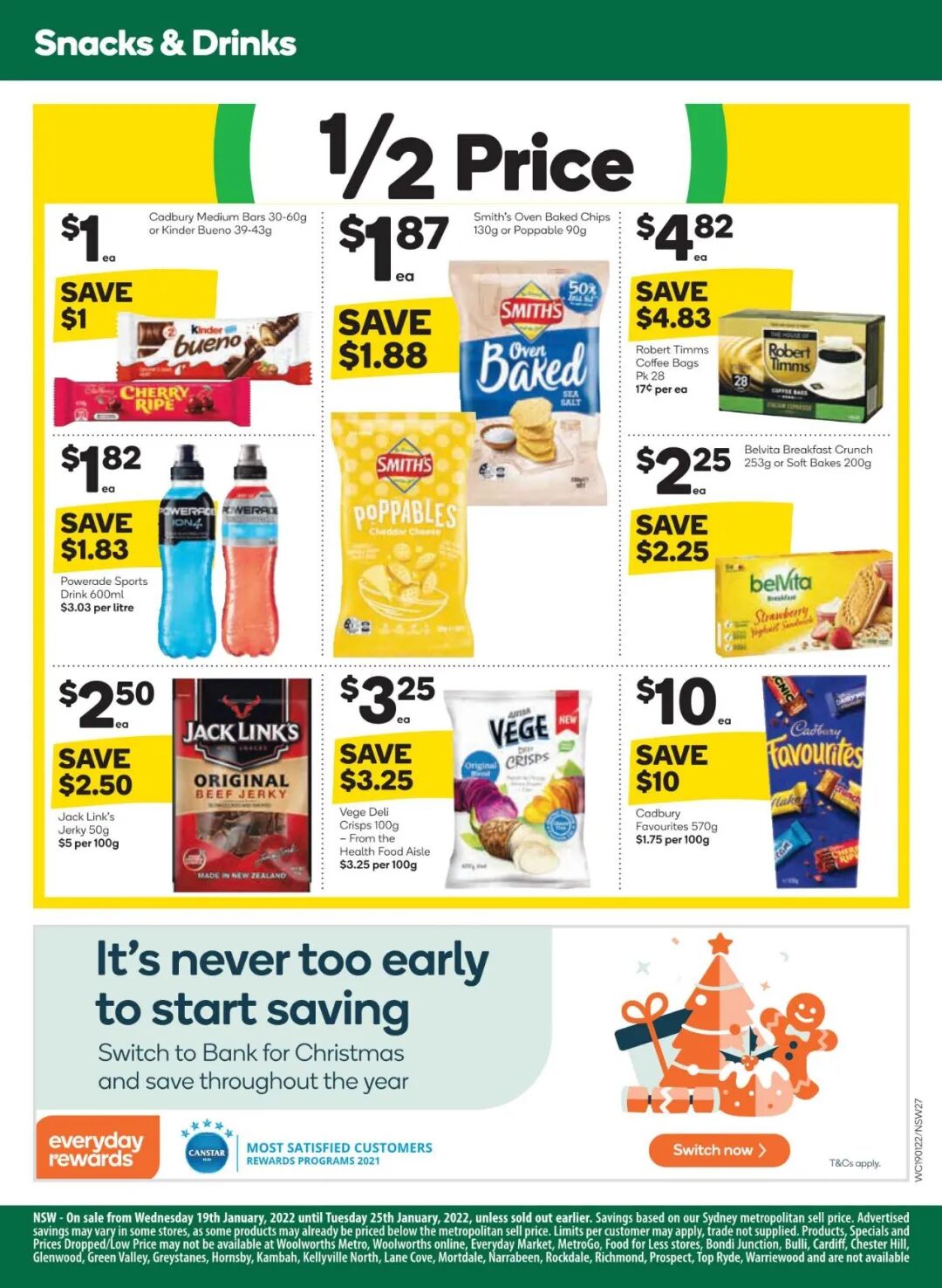 1月19日-25日！Woolies最新半价商品目录出炉，牙膏、洗衣珠等在列（组图） - 11