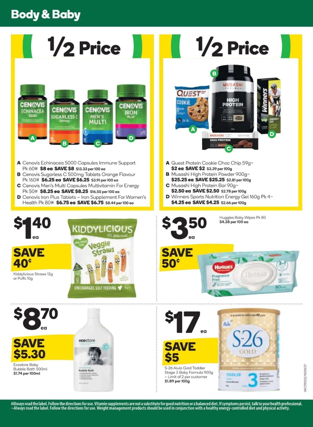 1月19日-25日！Woolies最新半价商品目录出炉，牙膏、洗衣珠等在列（组图） - 18