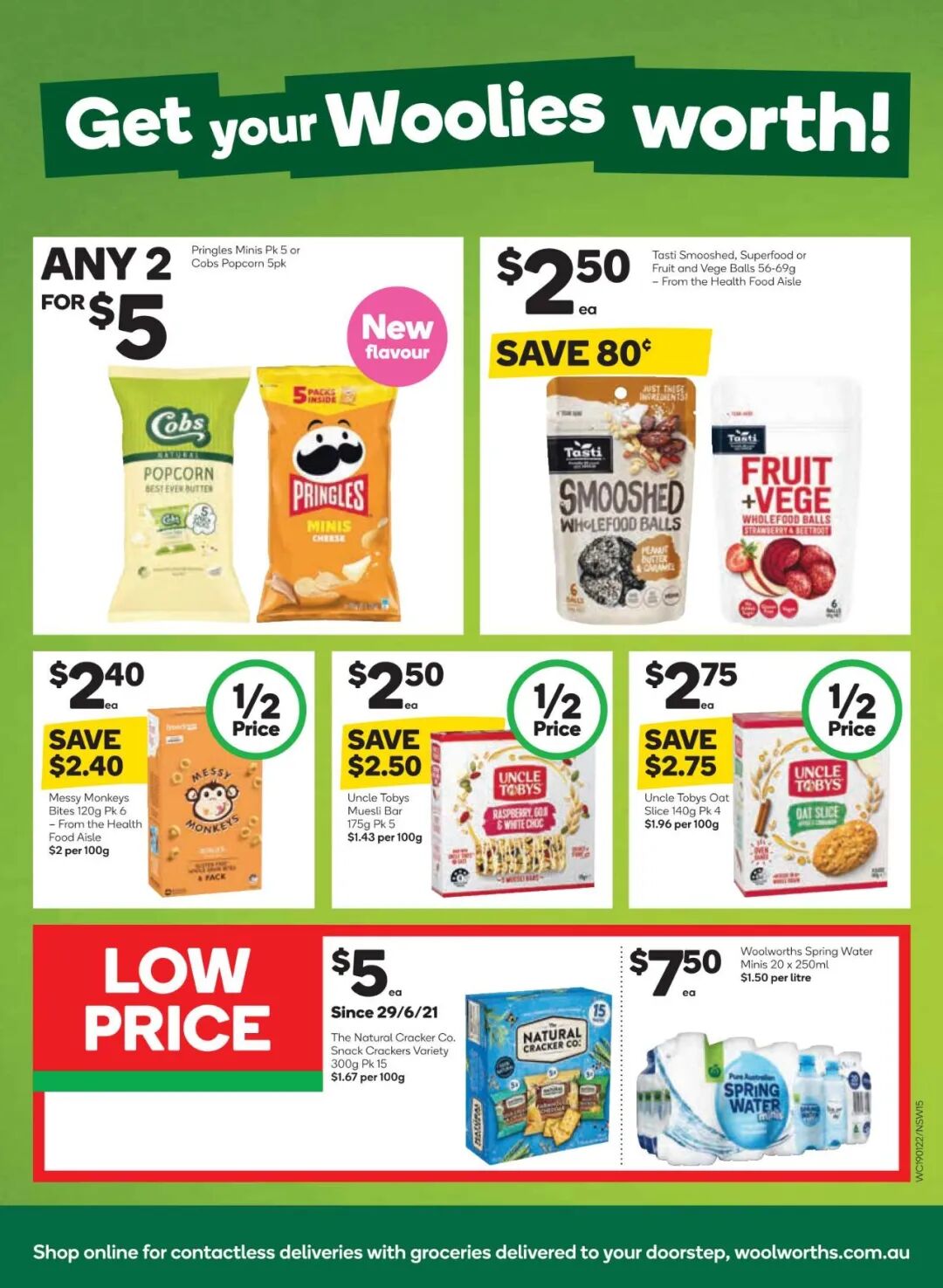 1月19日-25日！Woolies最新半价商品目录出炉，牙膏、洗衣珠等在列（组图） - 5
