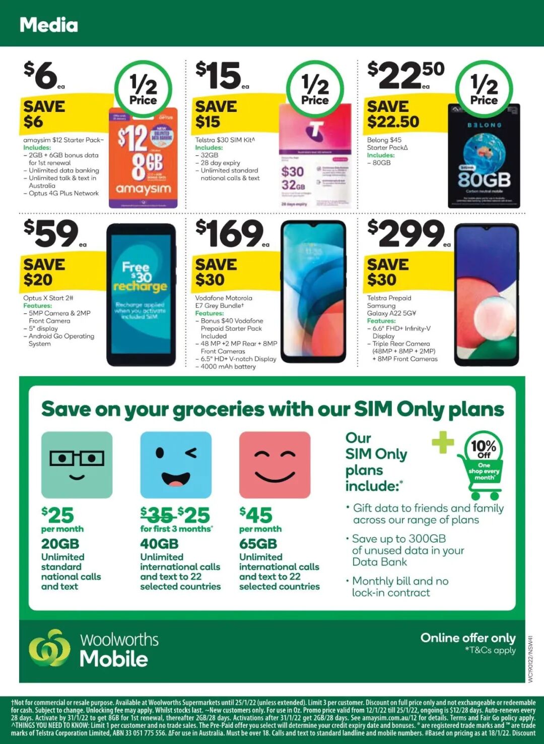 1月19日-25日！Woolies最新半价商品目录出炉，牙膏、洗衣珠等在列（组图） - 22