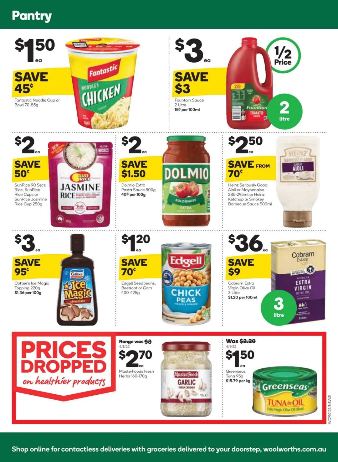 1月19日-25日！Woolies最新半价商品目录出炉，牙膏、洗衣珠等在列（组图） - 14