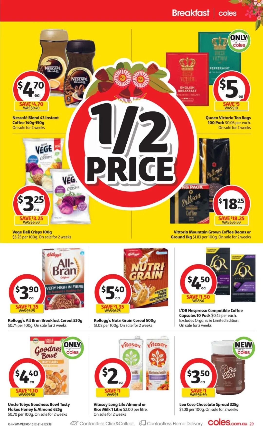 12月15日-21日！Coles最新半价商品目录出炉，番茄酱、厕纸等在列（组图） - 4