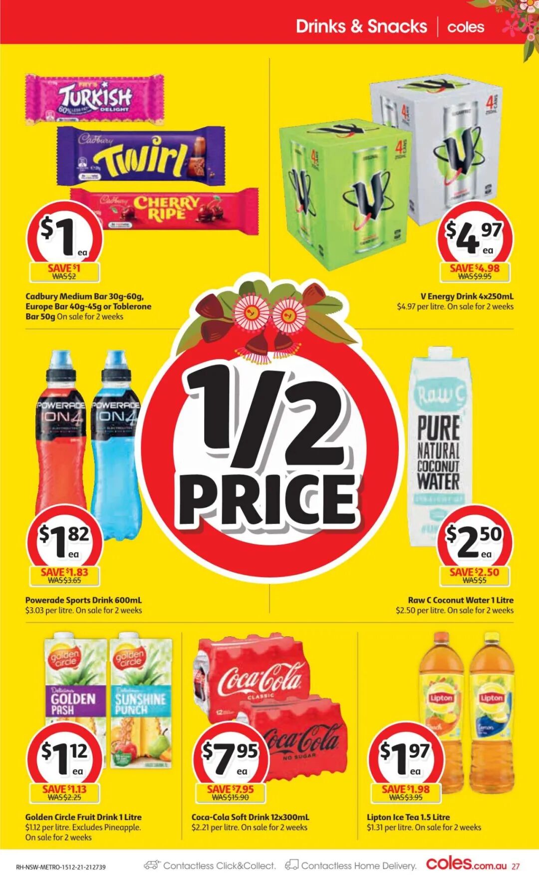 12月15日-21日！Coles最新半价商品目录出炉，番茄酱、厕纸等在列（组图） - 3