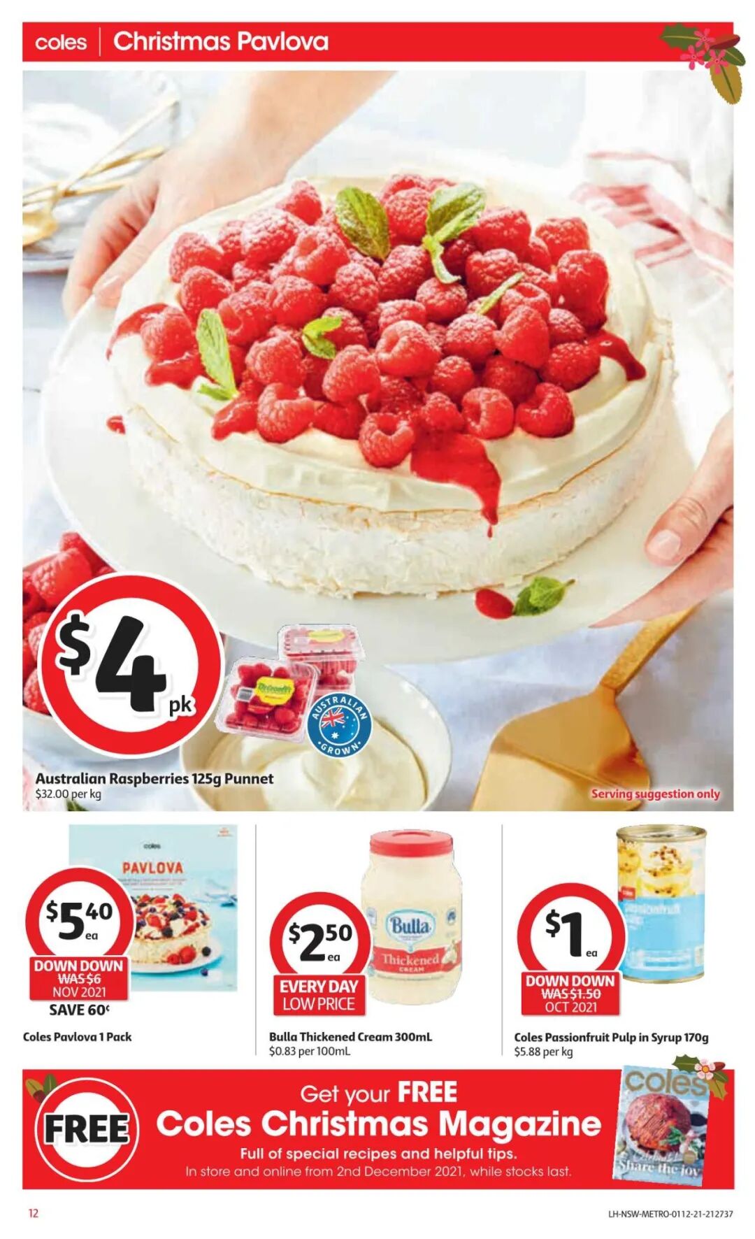 12月1日~7日！Coles最新半价商品目录出炉！橄榄油、厕纸等在列（组图） - 24