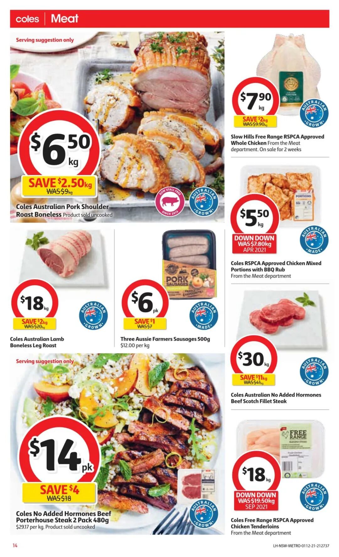 12月1日~7日！Coles最新半价商品目录出炉！橄榄油、厕纸等在列（组图） - 26