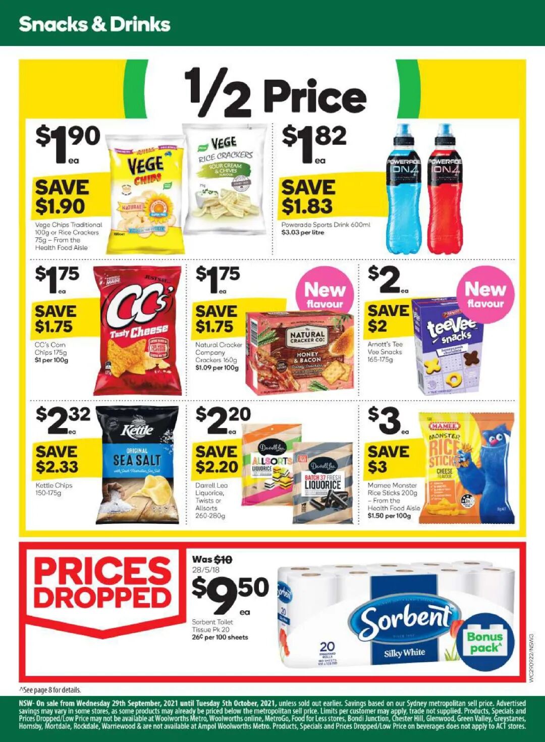9月29日-10月5日! WWS最新半价商品目录出炉！咖啡、漱口水等在列（组图） - 1