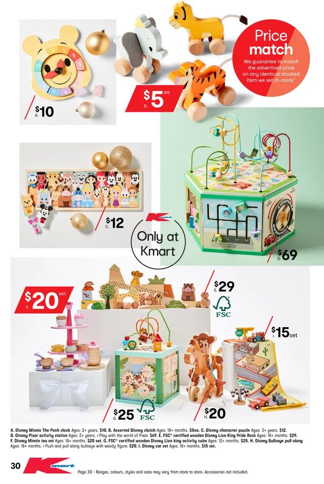 11月11日-24日！Kmart白菜价圣诞百货又更新，妈妈们来收睡衣、玩具（组图） - 30