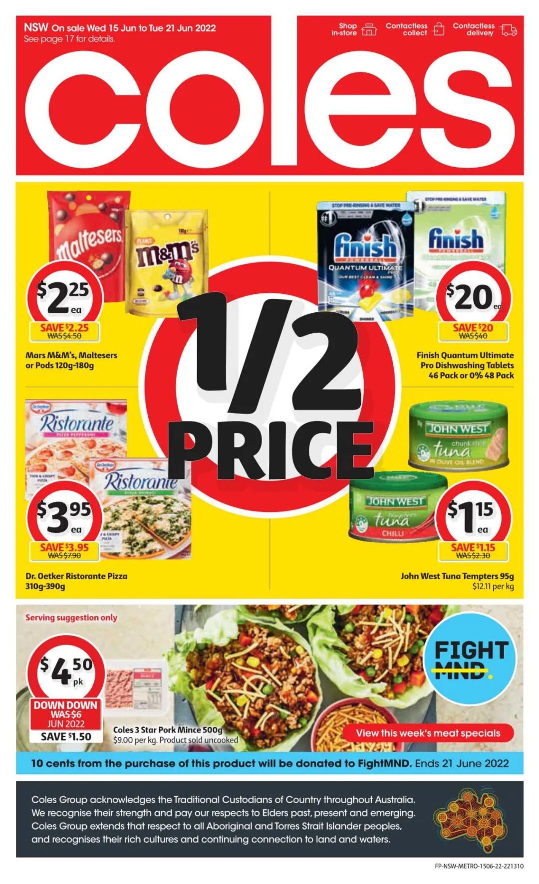 6月15日-21日！Coles最新半价商品出炉，洗洁精、婴儿湿巾等在列（组图） - 1