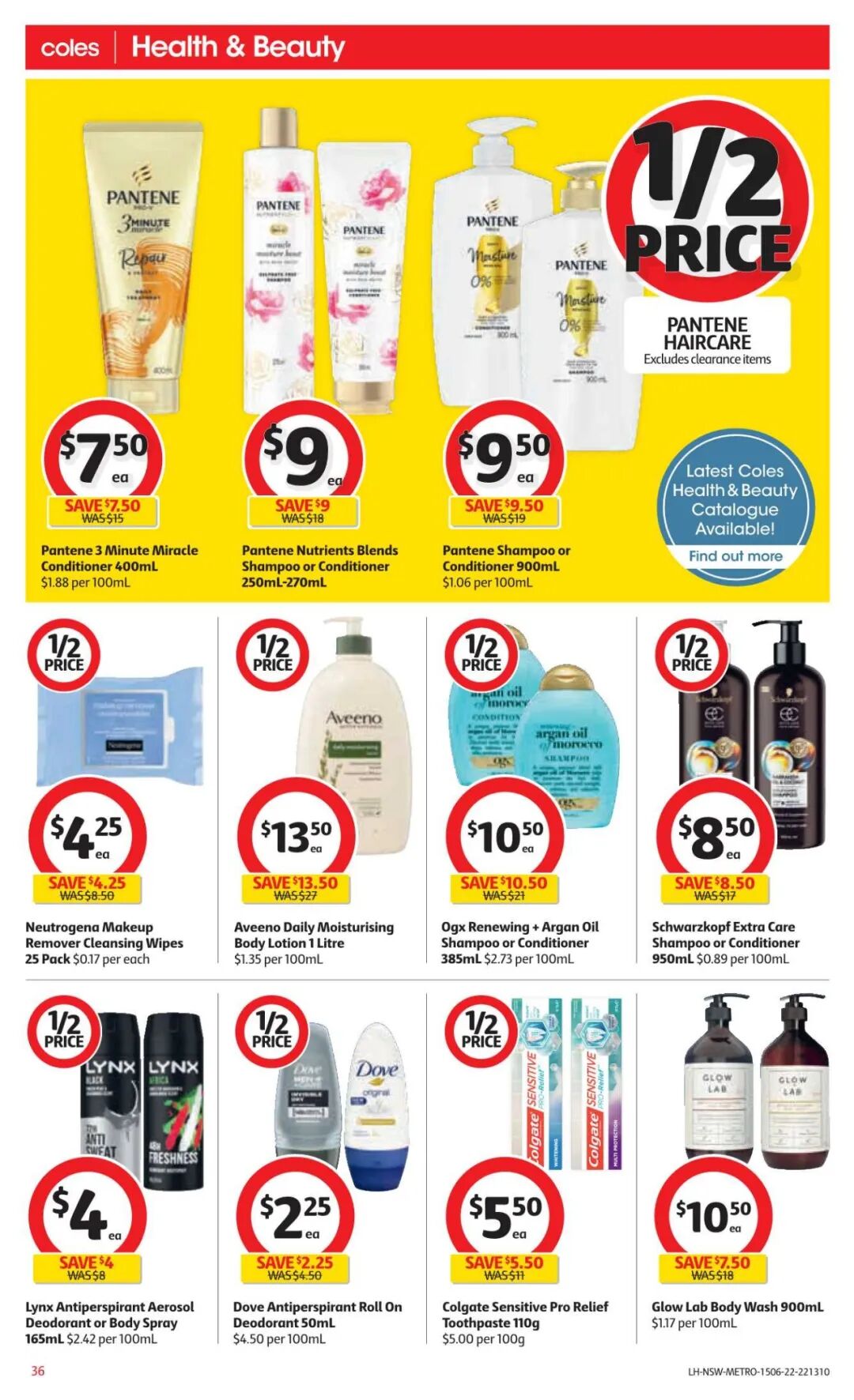 6月15日-21日！Coles最新半价商品出炉，洗洁精、婴儿湿巾等在列（组图） - 18