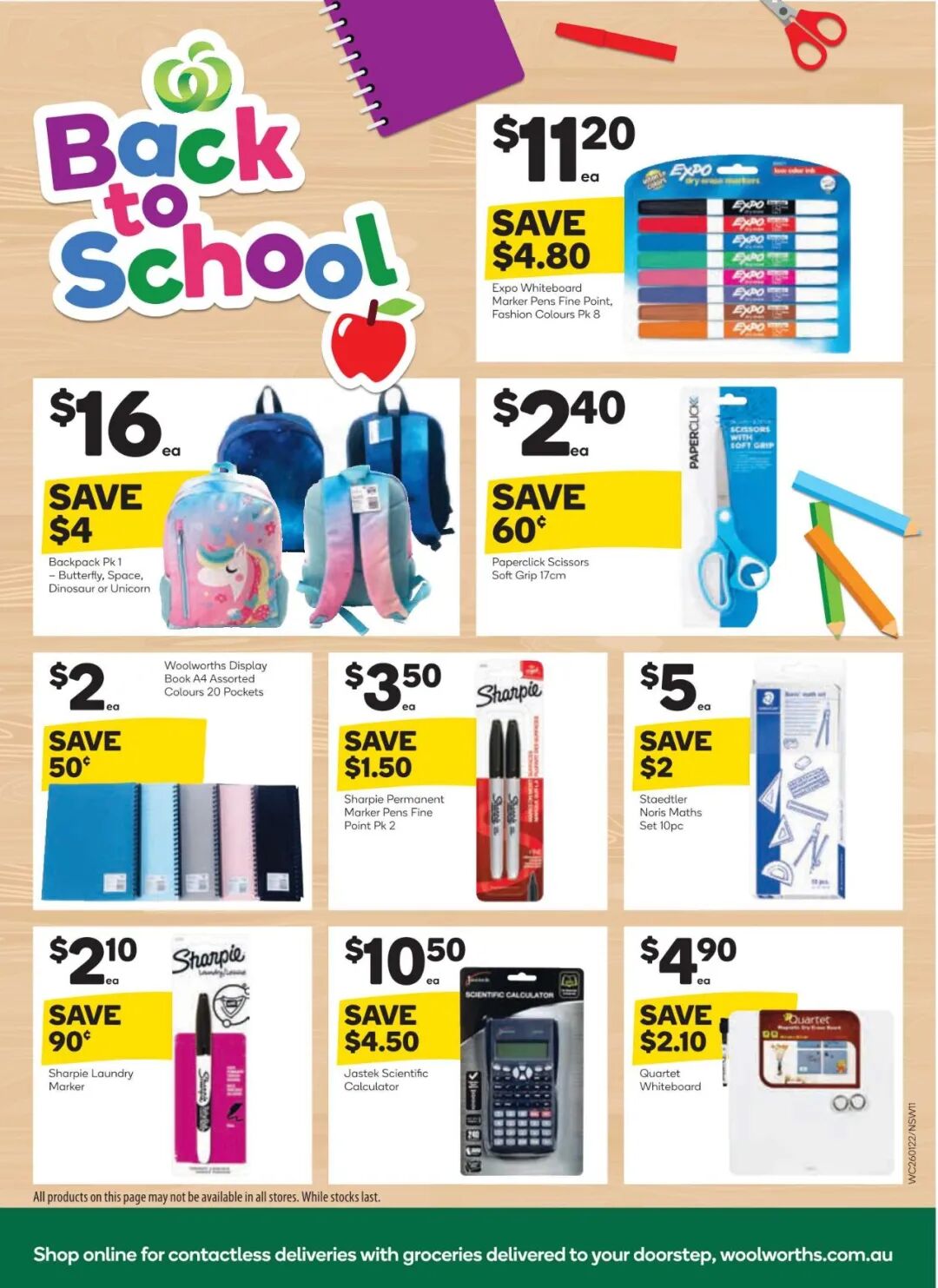 1月26日-2月1日！Woolies最新半价商品目录出炉，儿童画笔、洗衣液等在列（组图） - 23