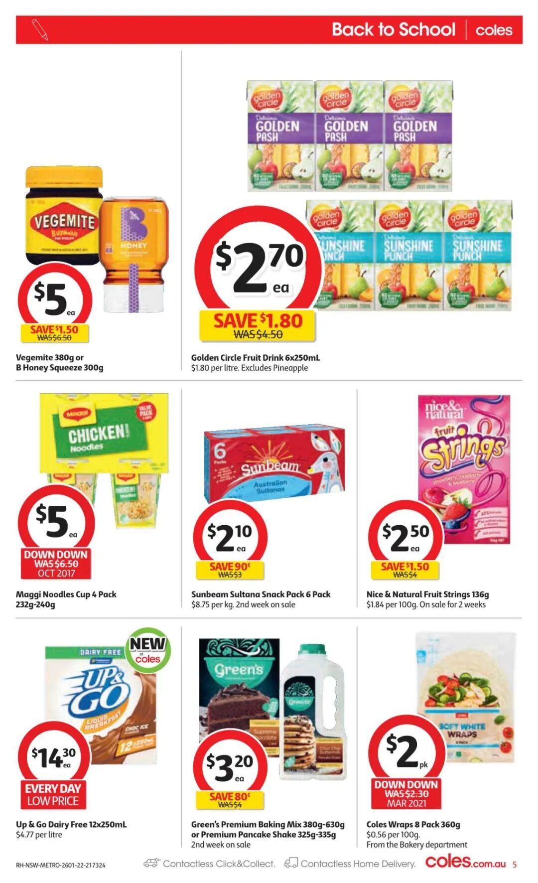 1月26日-2月1日！Coles最新半价商品目录出炉，花生酱、橄榄油等在列（组图） - 17