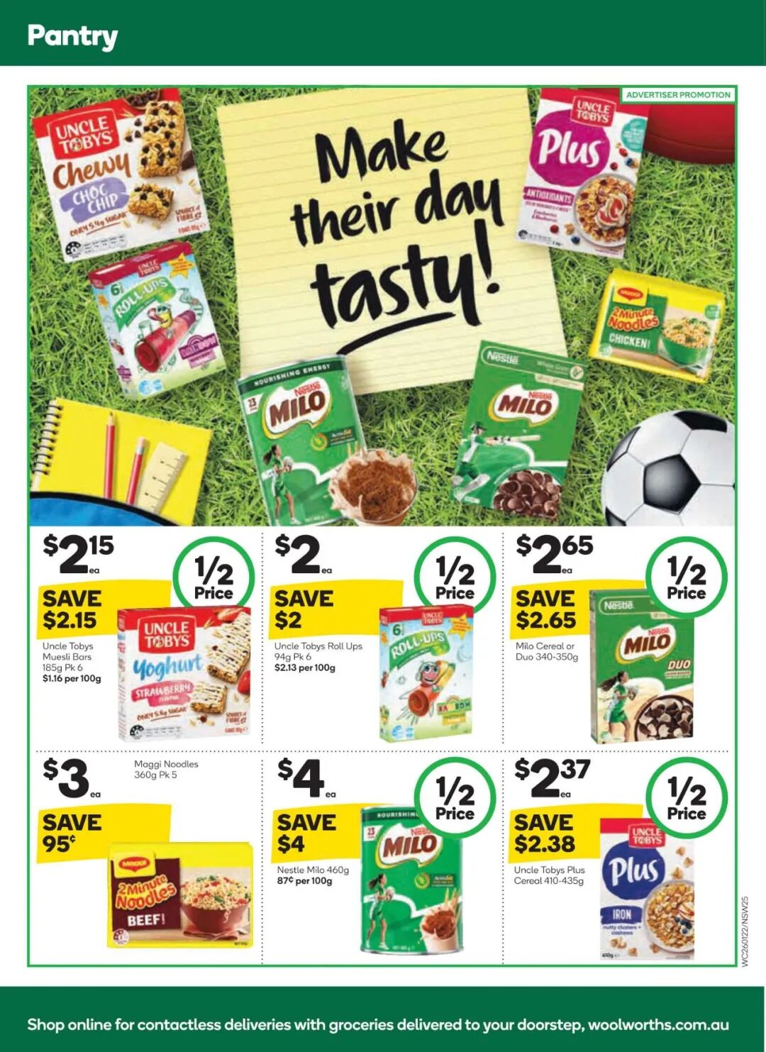 1月26日-2月1日！Woolies最新半价商品目录出炉，儿童画笔、洗衣液等在列（组图） - 8