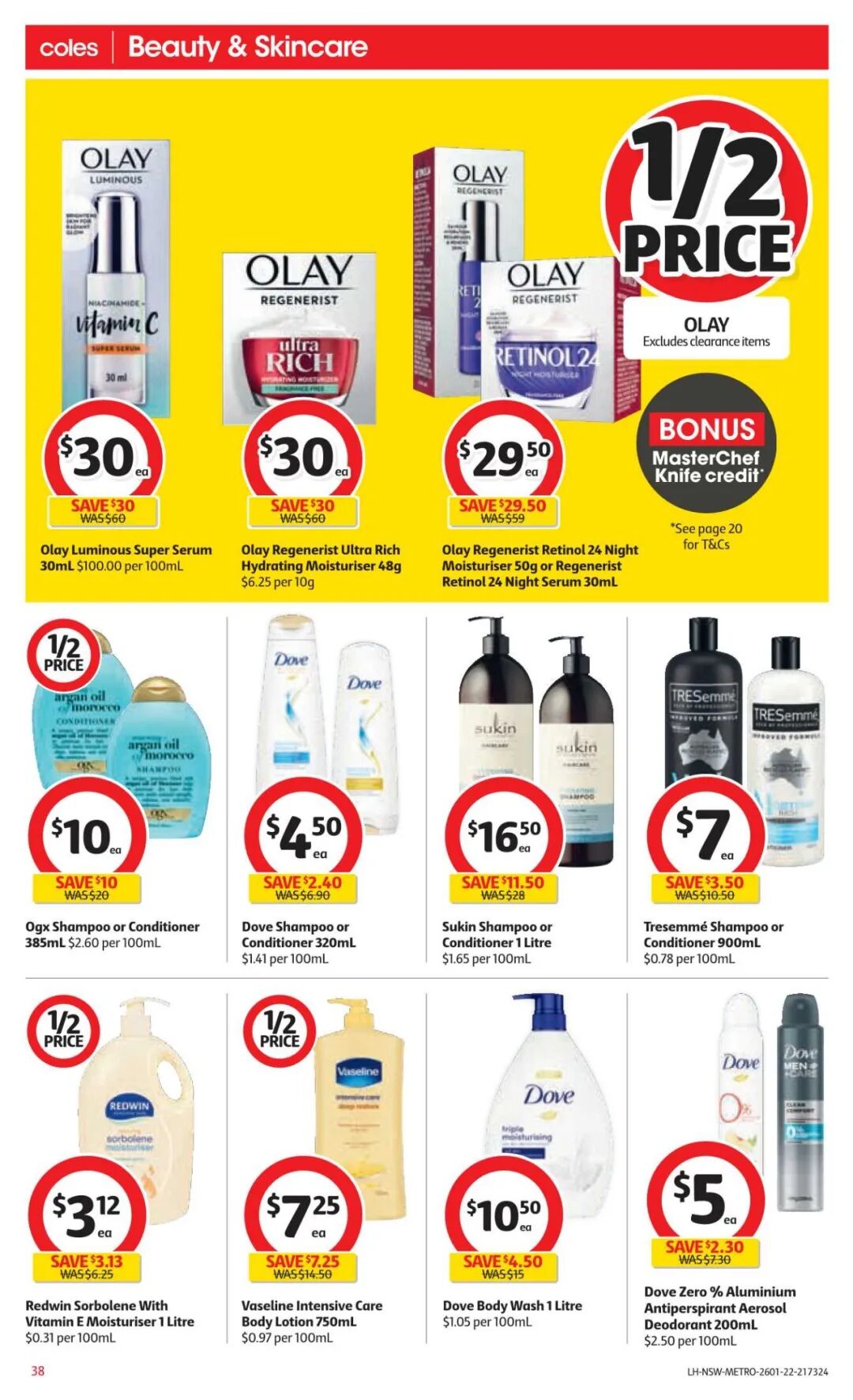 1月26日-2月1日！Coles最新半价商品目录出炉，花生酱、橄榄油等在列（组图） - 11