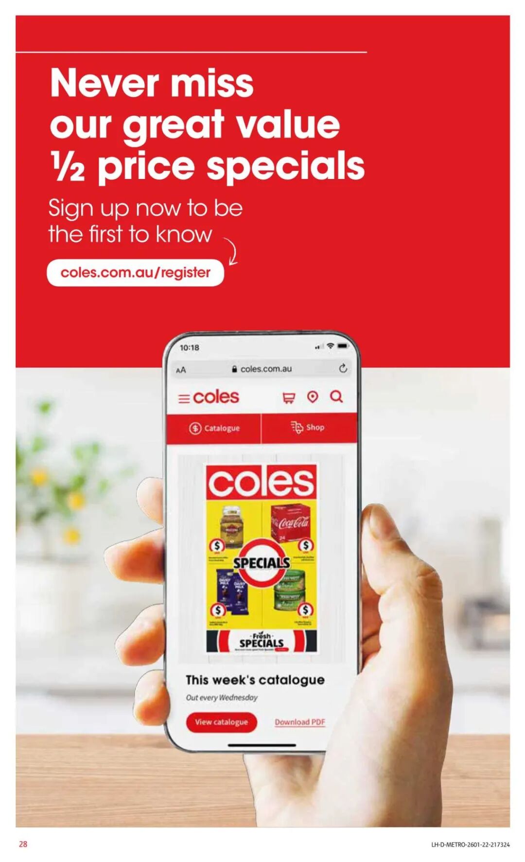 1月26日-2月1日！Coles最新半价商品目录出炉，花生酱、橄榄油等在列（组图） - 36