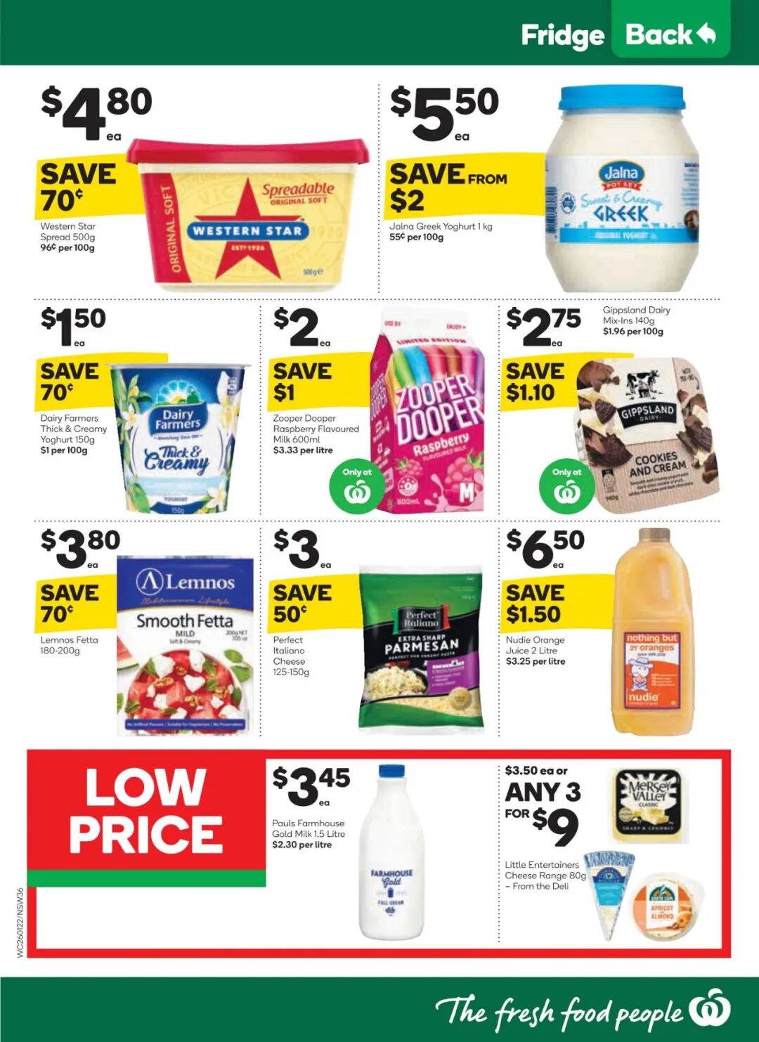 1月26日-2月1日！Woolies最新半价商品目录出炉，儿童画笔、洗衣液等在列（组图） - 40