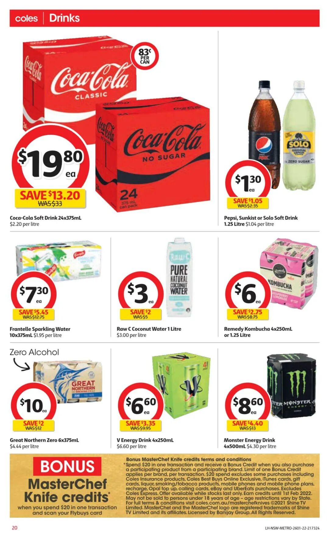 1月26日-2月1日！Coles最新半价商品目录出炉，花生酱、橄榄油等在列（组图） - 31