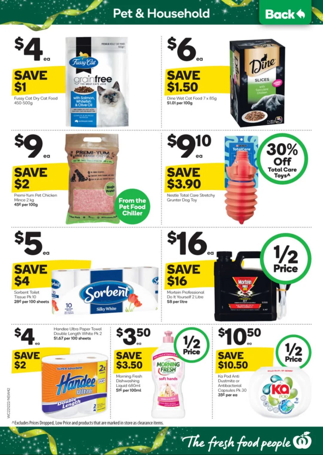 12月22日-28日！Woolies最新半价商品目录出炉，春卷、洗发水等在列（组图） - 15