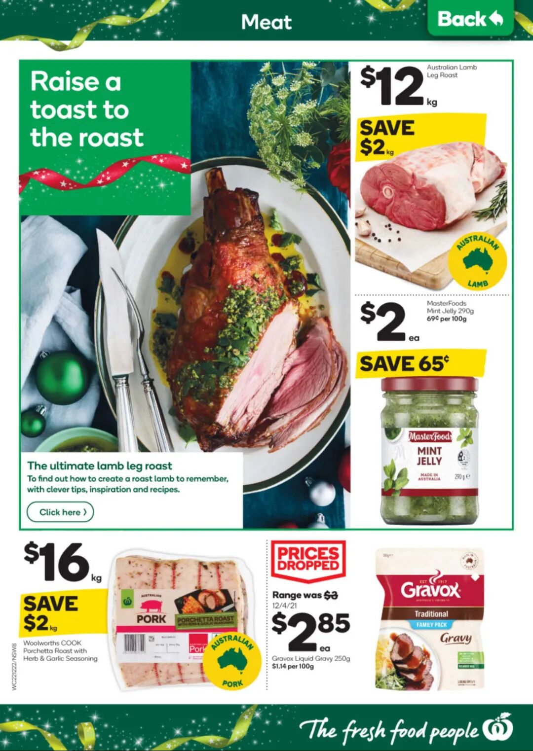 12月22日-28日！Woolies最新半价商品目录出炉，春卷、洗发水等在列（组图） - 22