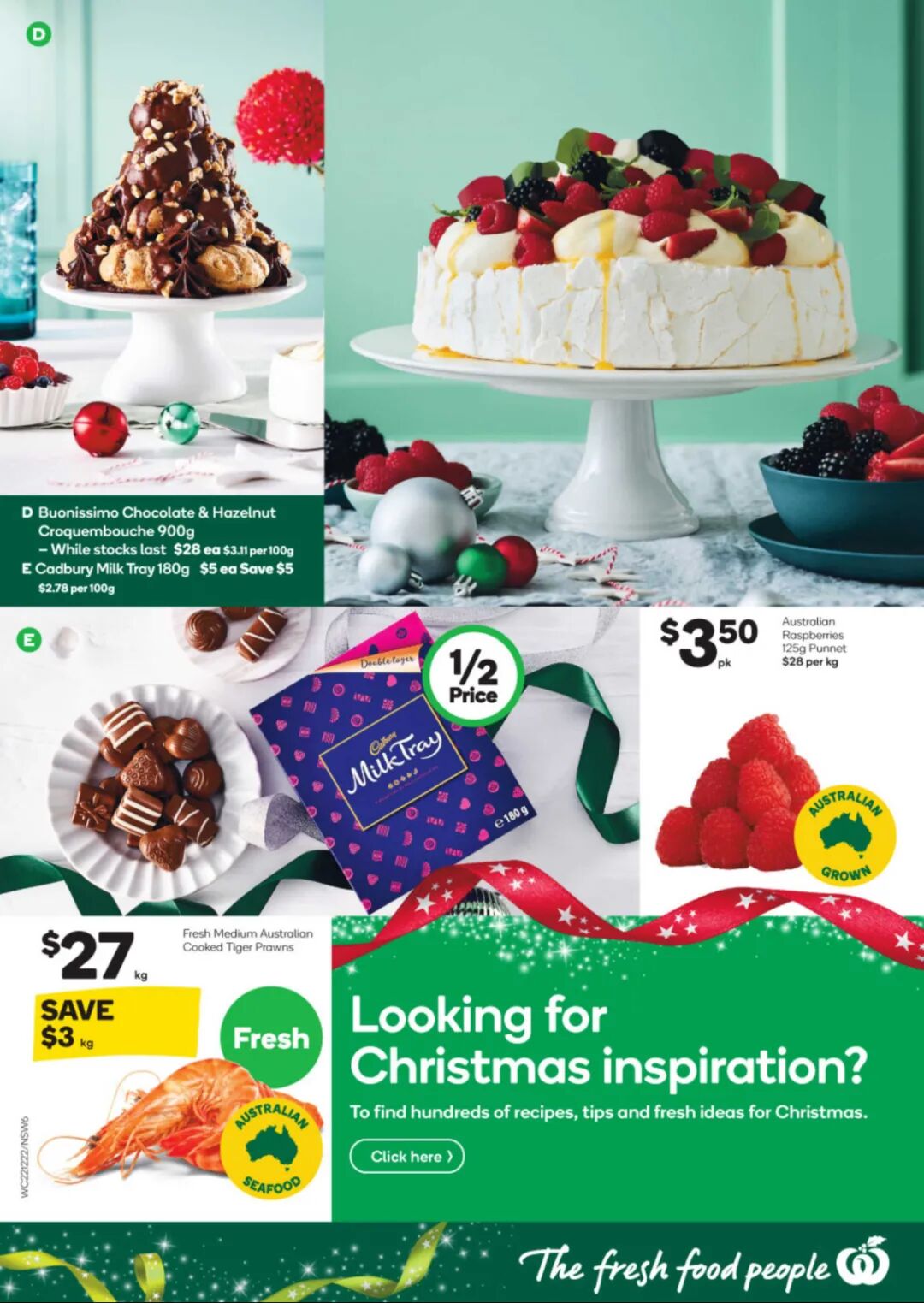 12月22日-28日！Woolies最新半价商品目录出炉，春卷、洗发水等在列（组图） - 2