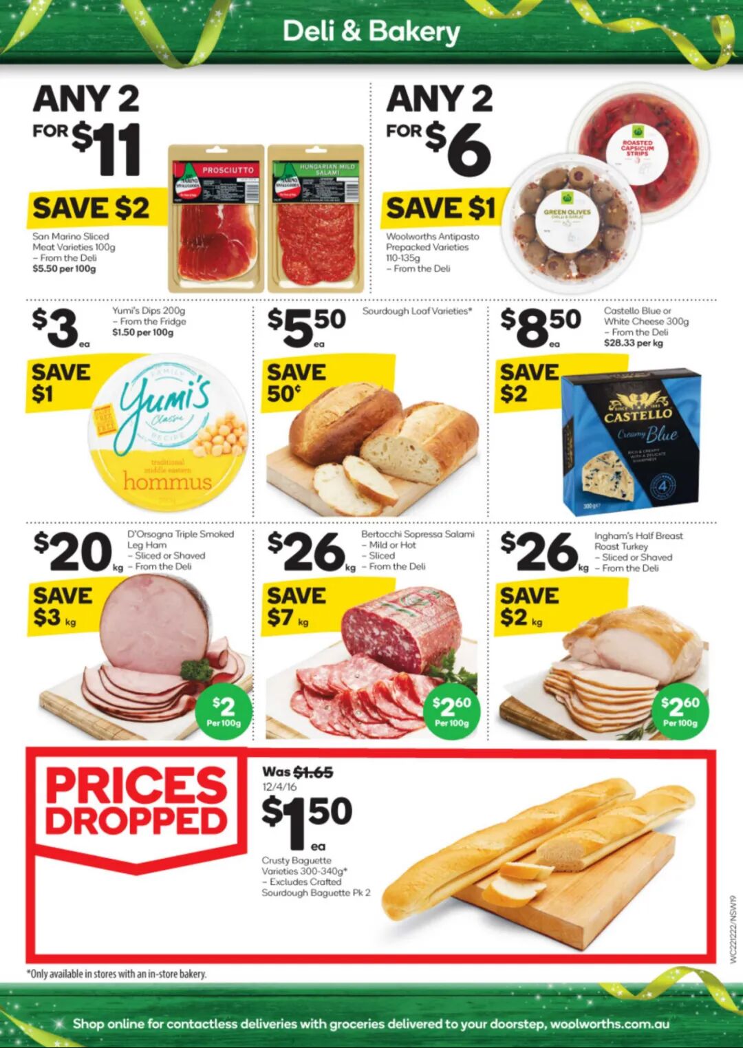 12月22日-28日！Woolies最新半价商品目录出炉，春卷、洗发水等在列（组图） - 32