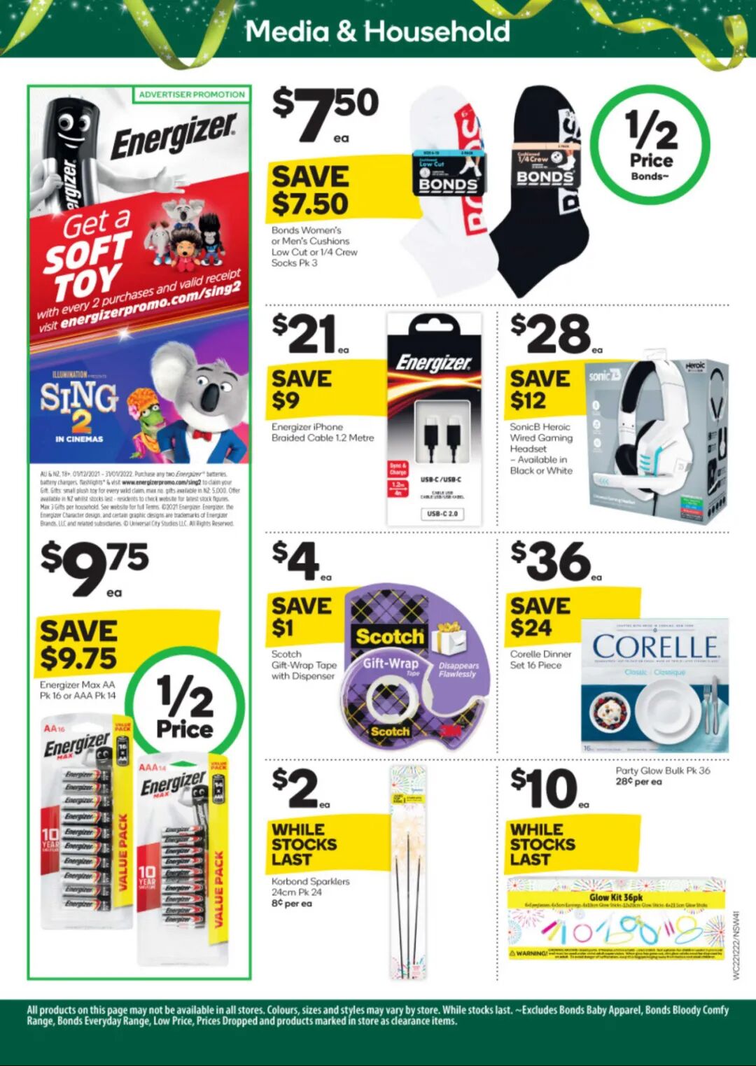12月22日-28日！Woolies最新半价商品目录出炉，春卷、洗发水等在列（组图） - 14