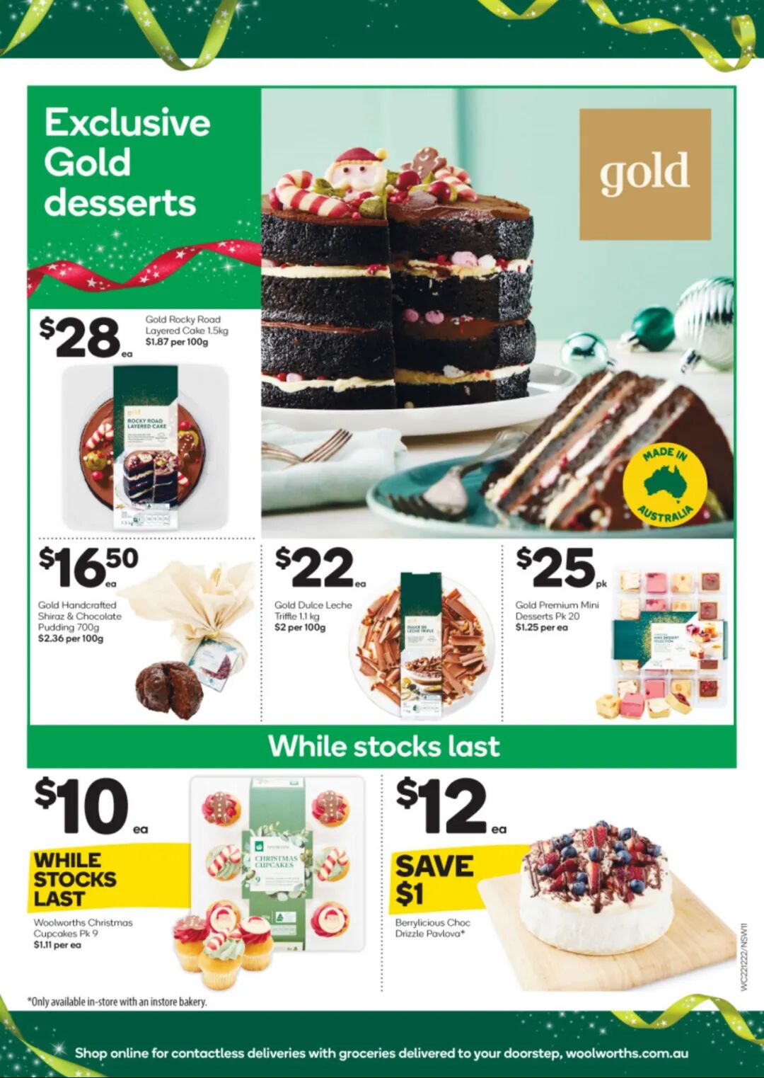 12月22日-28日！Woolies最新半价商品目录出炉，春卷、洗发水等在列（组图） - 25