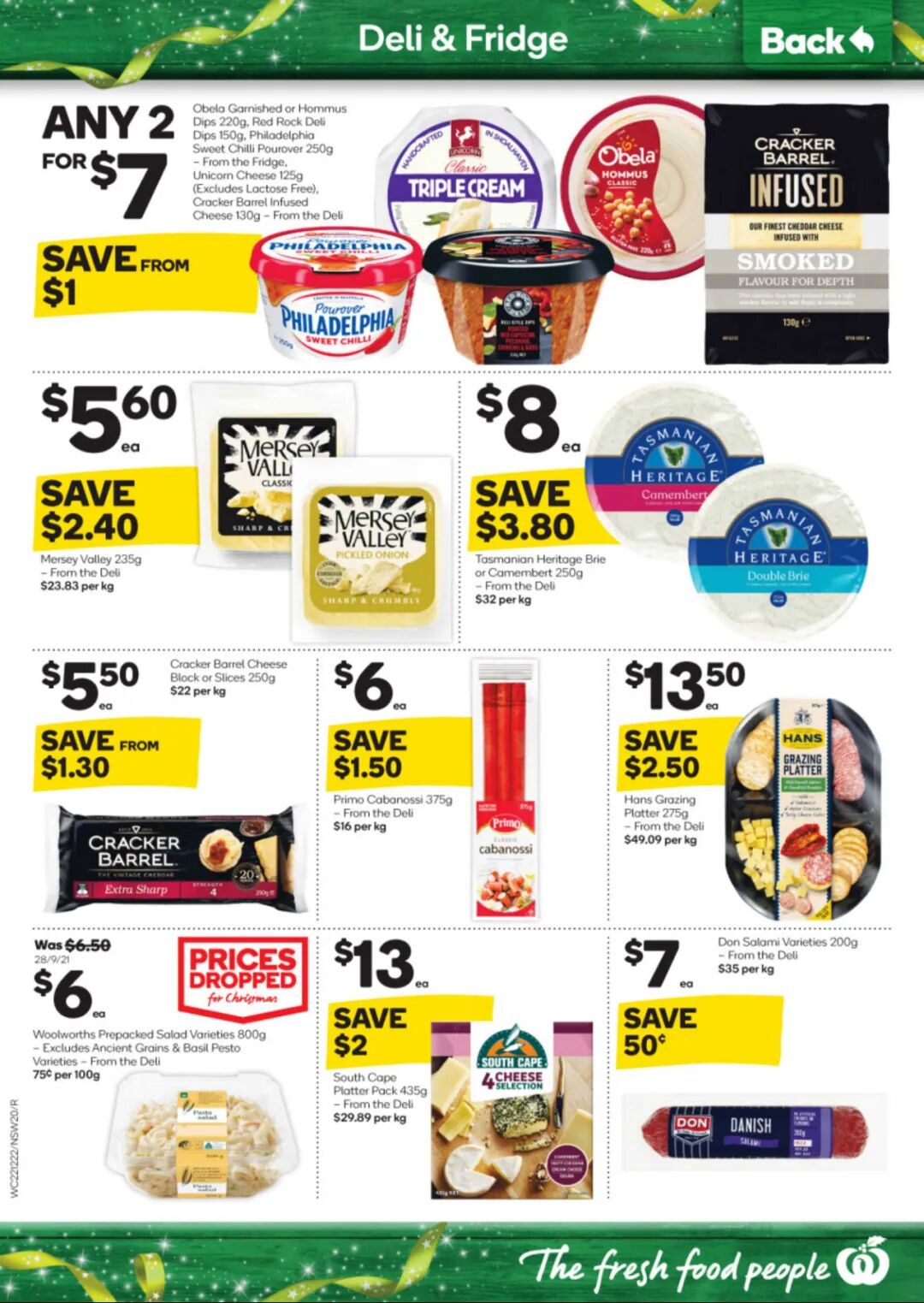12月22日-28日！Woolies最新半价商品目录出炉，春卷、洗发水等在列（组图） - 33
