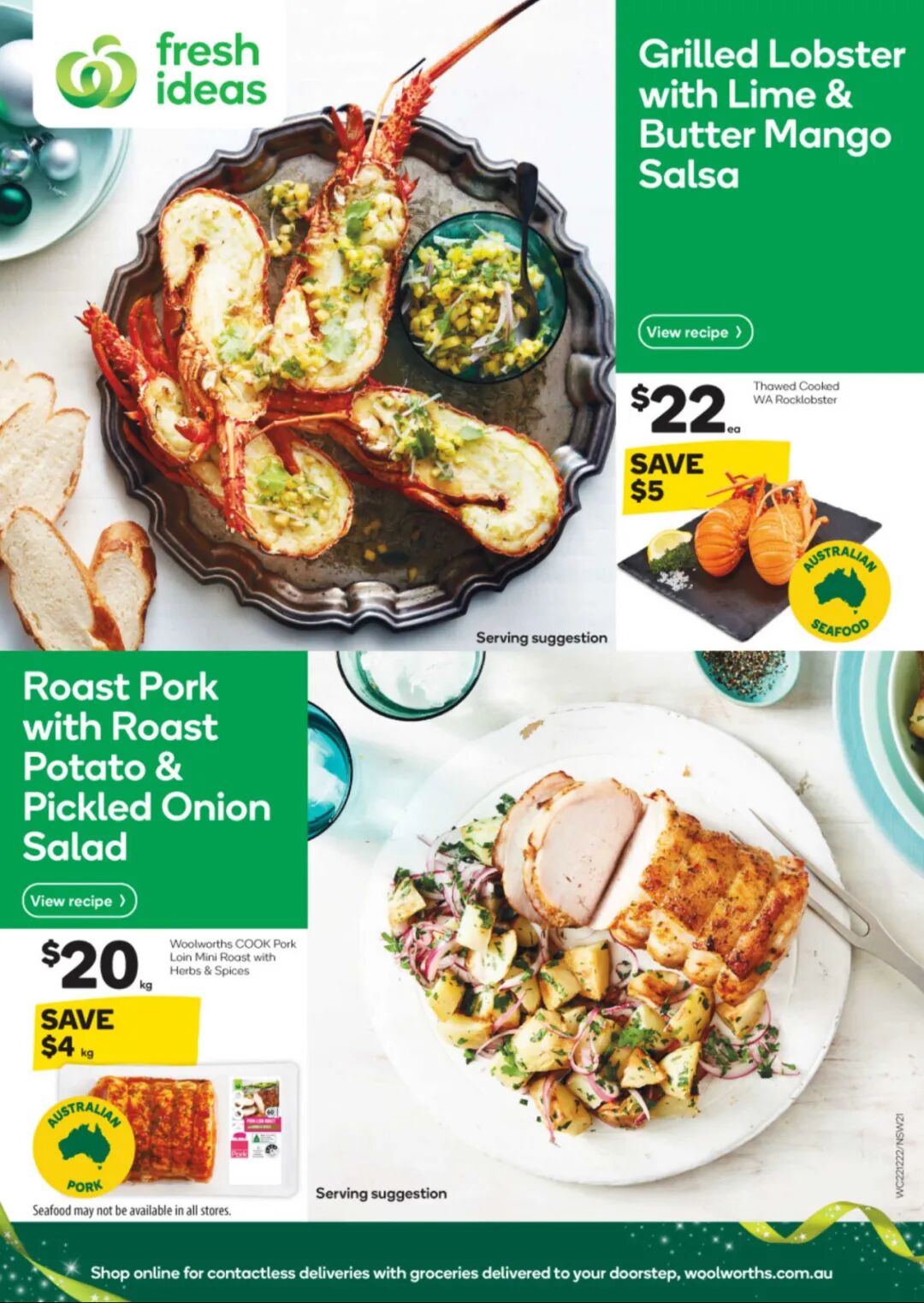 12月22日-28日！Woolies最新半价商品目录出炉，春卷、洗发水等在列（组图） - 34