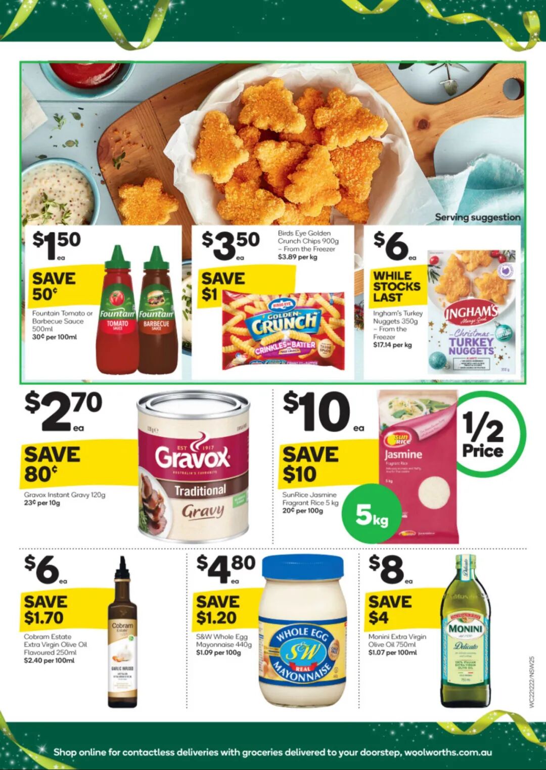 12月22日-28日！Woolies最新半价商品目录出炉，春卷、洗发水等在列（组图） - 5