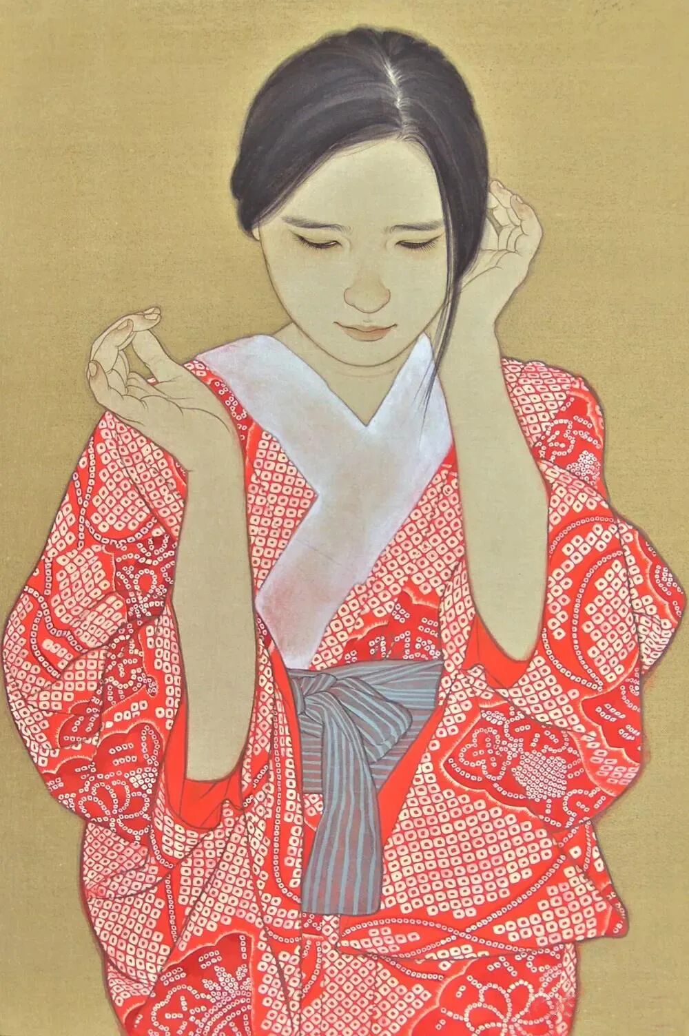 日本最美女画家 人美画更靓 全网搜