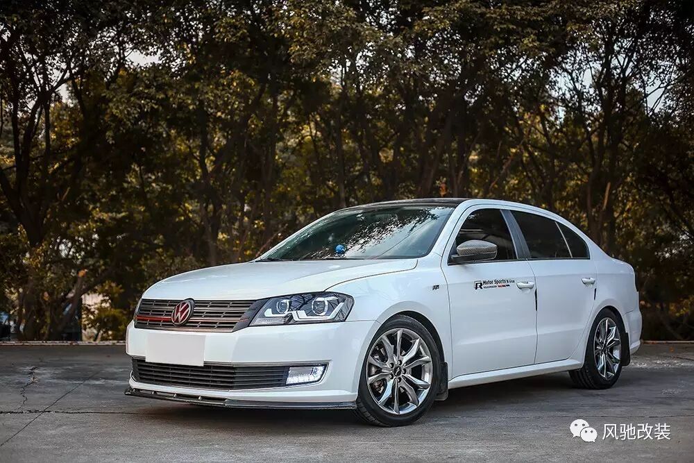 我们在日产生活中能看见一辆用心改装的大众lavida是为数不多的,传统