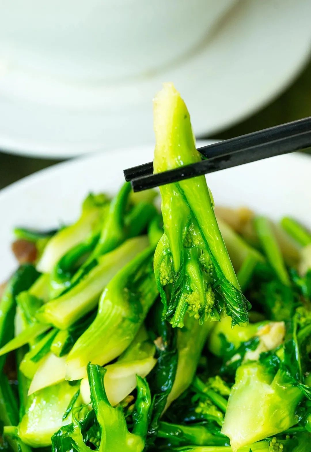 鲜脆清甜爽口多汁增城迟菜心最好吃的时候到了错过再等一年