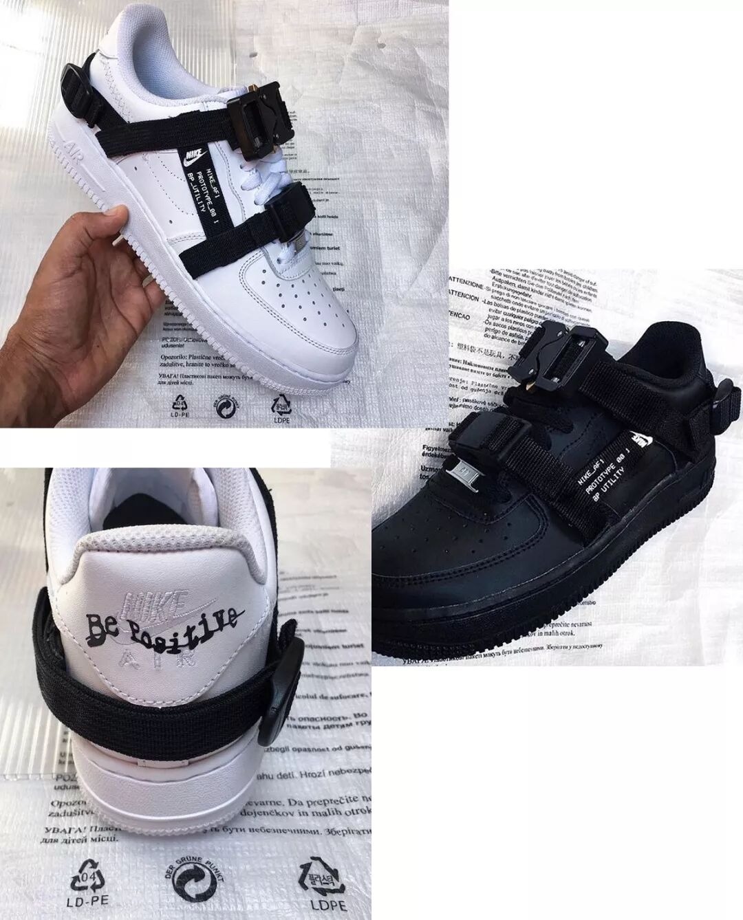 nike af1 prototype be positive