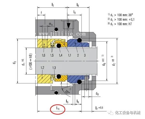 如何计算机械密封的压缩量？的图1