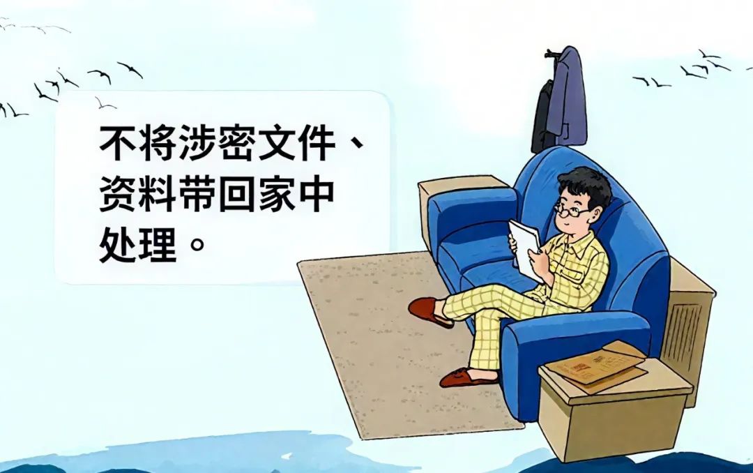 保密教育丨机关单位人员日常保密“十项注意”，你都做到了吗？(图9)