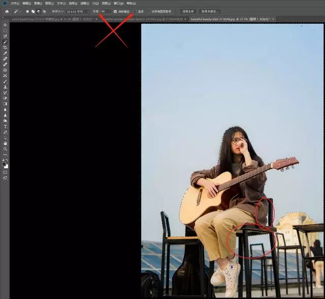 ps选区后怎么抠出来_ps通道抠完怎么载入选区_ps中复制3张已抠抠过来的海星