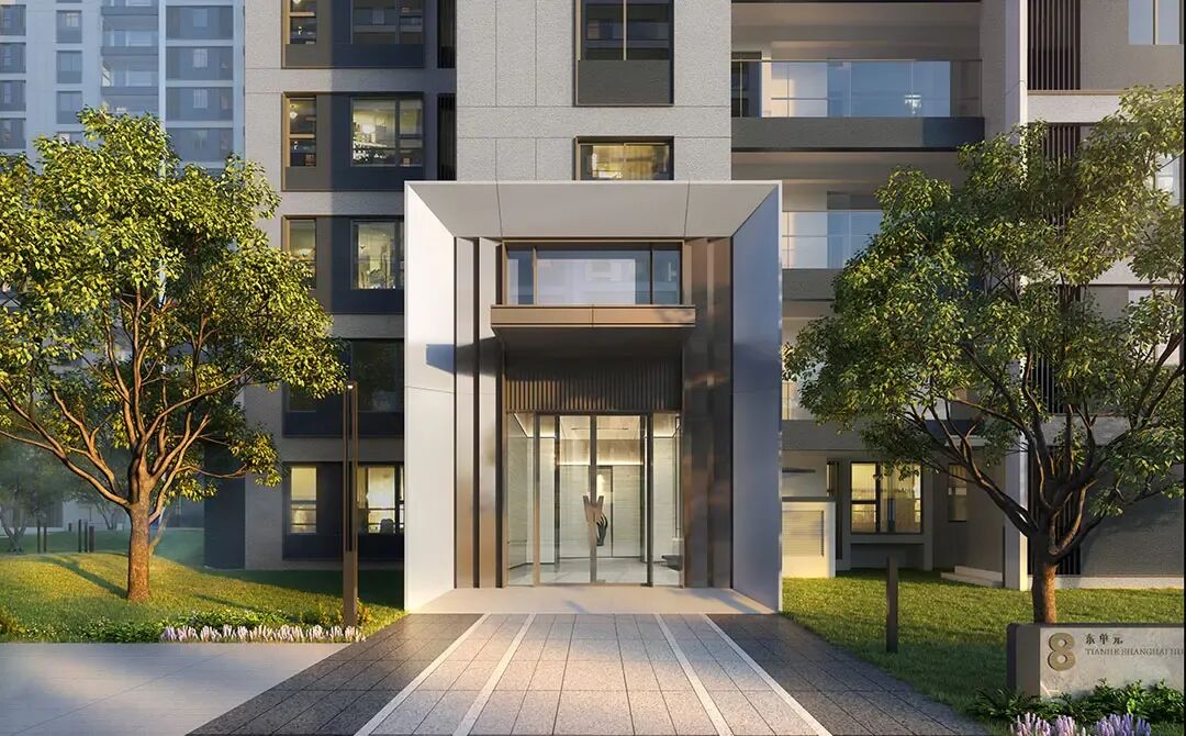 项目外立面细节