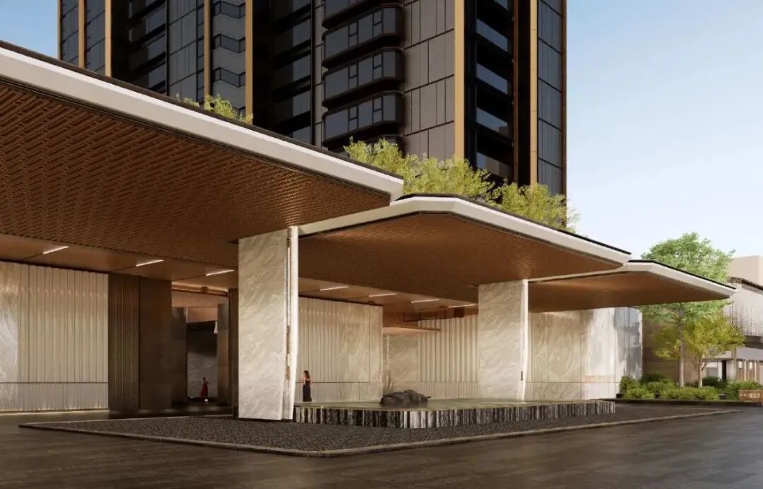 社区园林景观效果图