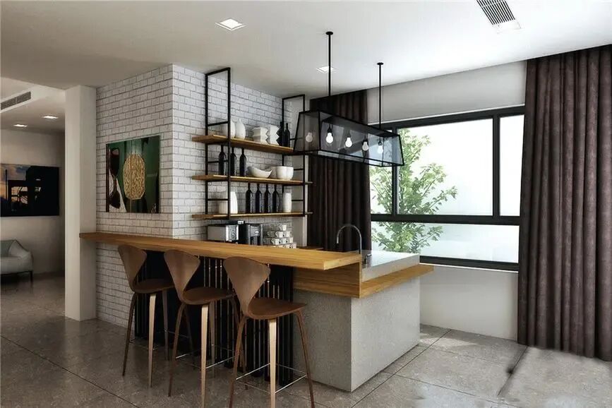 样板餐厅实景图