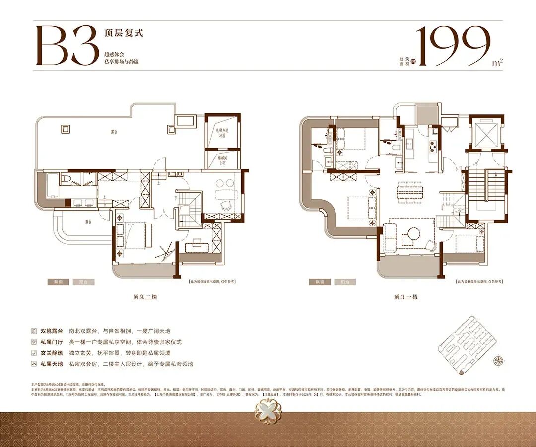 建面约145㎡户型图