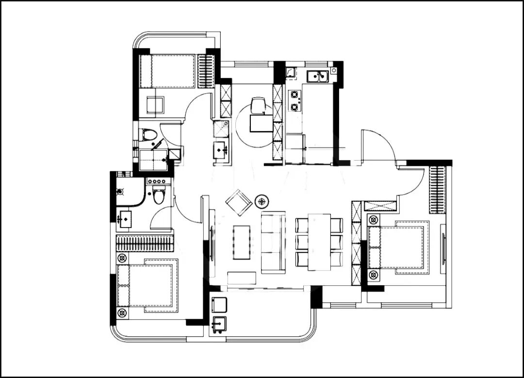 前湾霁月名邸房型图