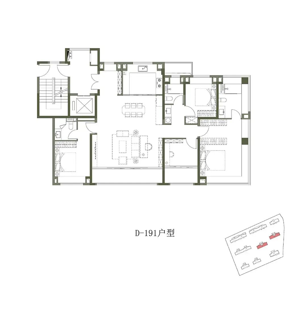 155㎡户型图